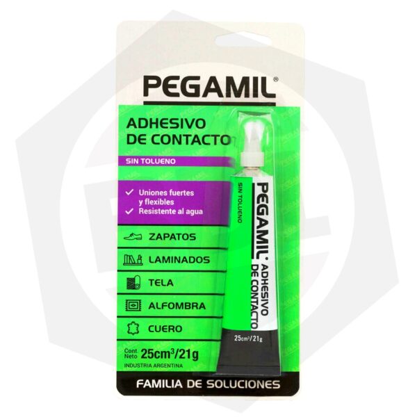 Adhesivo de Contacto PEGAMIL – 21 G / TRANSPARENTE