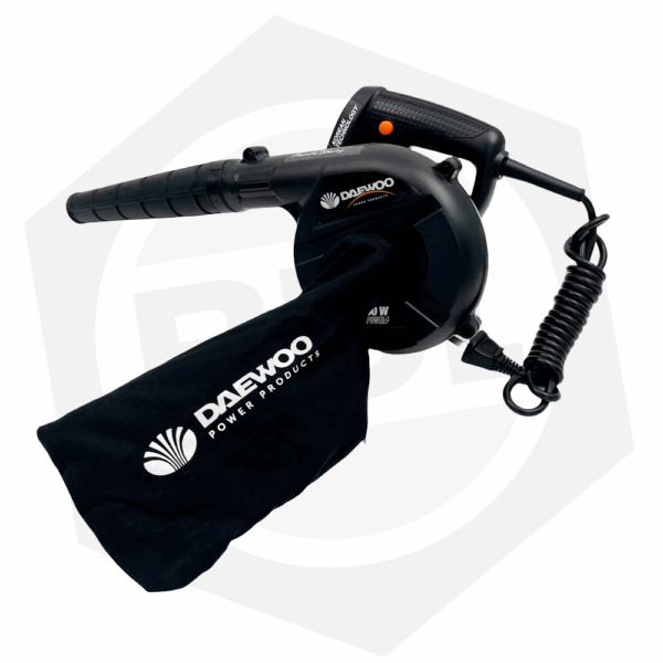 Soplador Eléctrico Daewoo DAEB600 – 2500 W / con Bolsa Recolectora