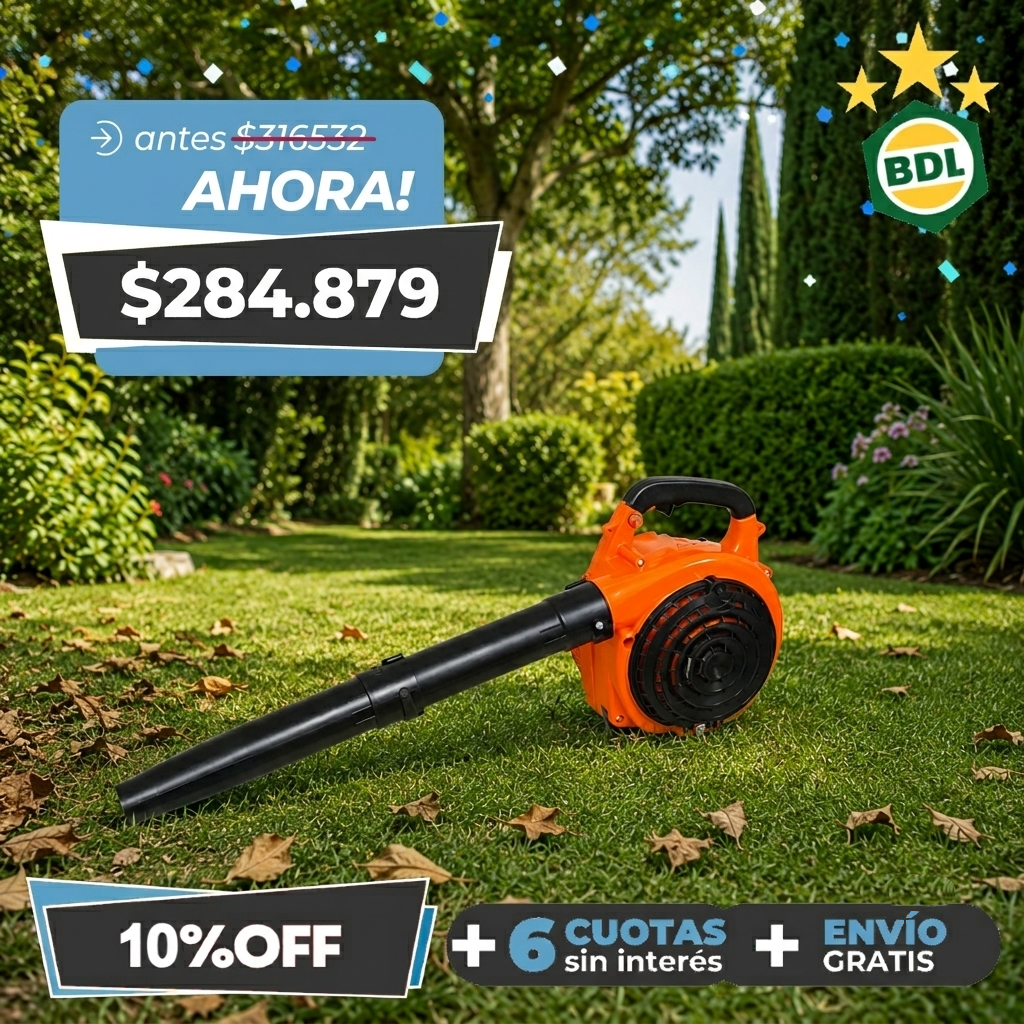 Soplador Aspirador a Explosión ARROW EBV260 – 25.4 cc / 2 Tiempos