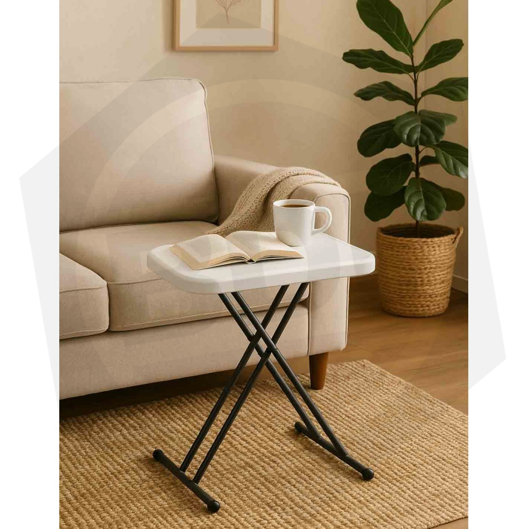 Mesa Auxiliar Plegable Driven LFT08354 Lifetime – 66 x 45 CM / Blanca