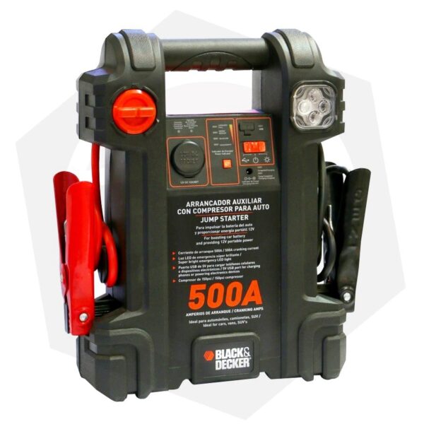 Arrancador Black & Decker JS500CC