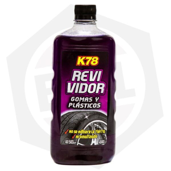 Revividor Líquido para Gomas K78 209 – 500 cc / Negro