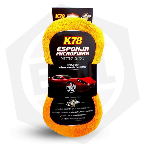 Esponja Dual K78 606 – Microfibra / Liso