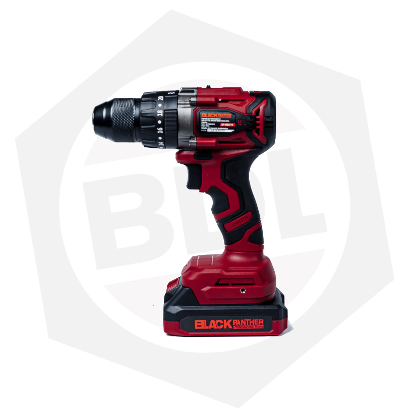 Taladro Atornillador Inalambrico Black Panther BP-HBAT10 20 V 1 Bat – 10 mm / 2.0 AH