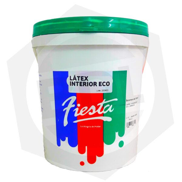 Látex Eco Interior FIESTA / BDL – 20 Litros / Blanco Mate