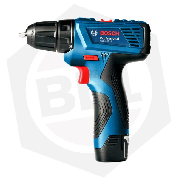 Taladro Atornillador Bosch GSR 120-LI – 12 V / 1 Baterías