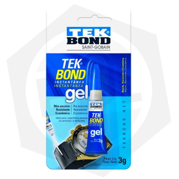 Adhesivo Instantáneo TEKBOND GEL – 3 G