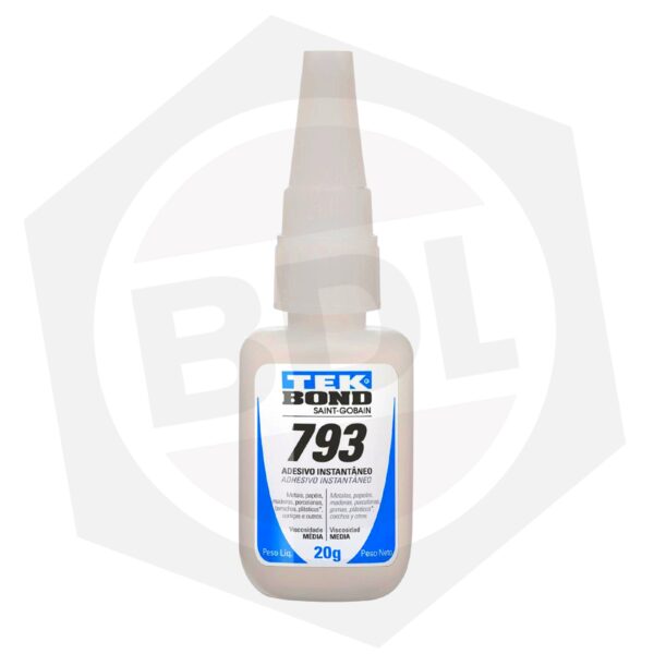 Adhesivo Instantáneo TEKBOND CIANO 793 – 20 G