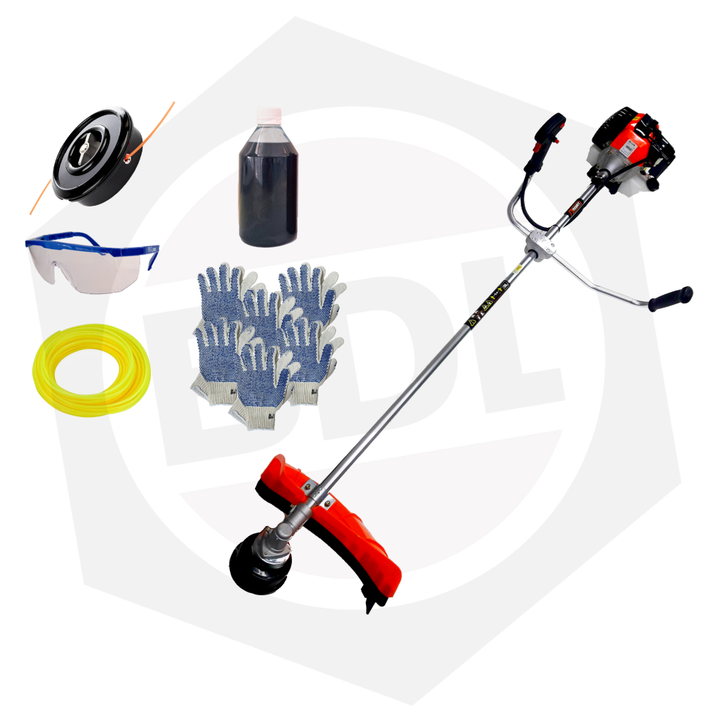 Combo – Desmalezadora Arrow Caño Recto CG520B – 52 cc / 2 HP + Accesorios
