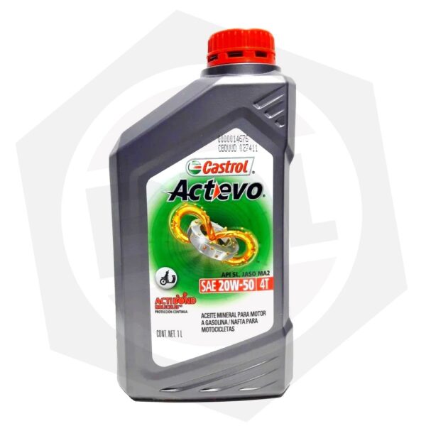 Aceite para Motos 4 Tiempos PRIDE SPECIAL 20W50 GULF / CASTROL – 1 L