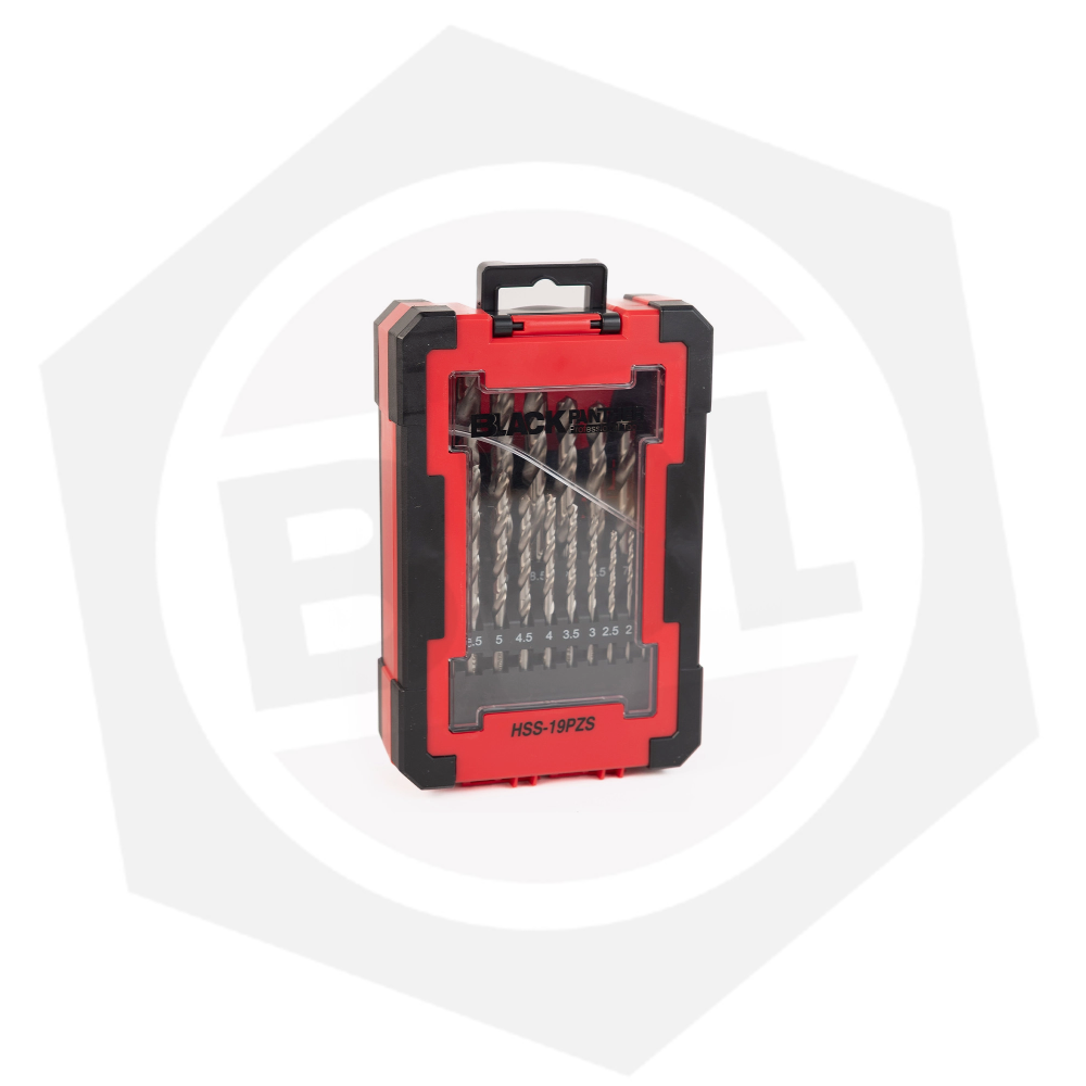 Juego de Mechas «BP» Master01 – 19 piezas – 1 a 10 MM.