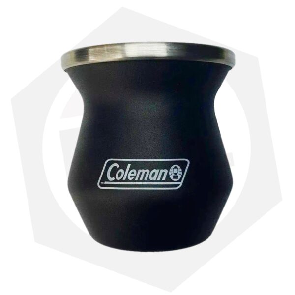 Mate Coleman – Acero Inoxidable / Negro / 220 ml