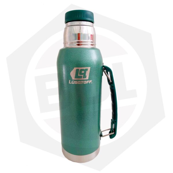 Termo Lusqtoff TL1-9N – Acero Inoxidable / Verde Militar / 1 Litro