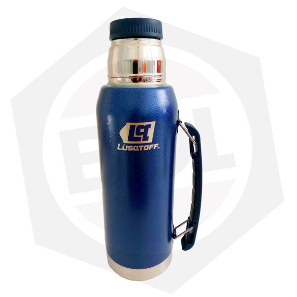 Termo Lusqtoff TL1-9N – Acero Inoxidable / Azul / 1 Litro