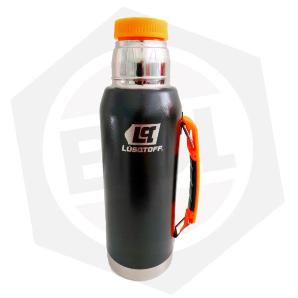 Termo Lusqtoff TL1-9N – Acero Inoxidable / Negro / 1 Litro