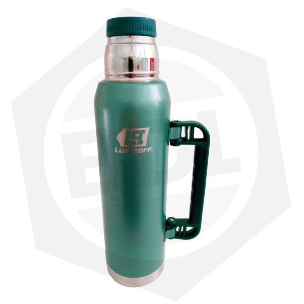 Termo Lusqtoff TL1.3-9 – Acero Inoxidable / Verde Militar / 1.3 Litros