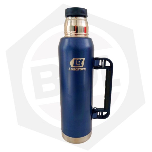 Termo Lusqtoff TL1.3-9A – Acero Inoxidable / AZUL / 1.3 Litros