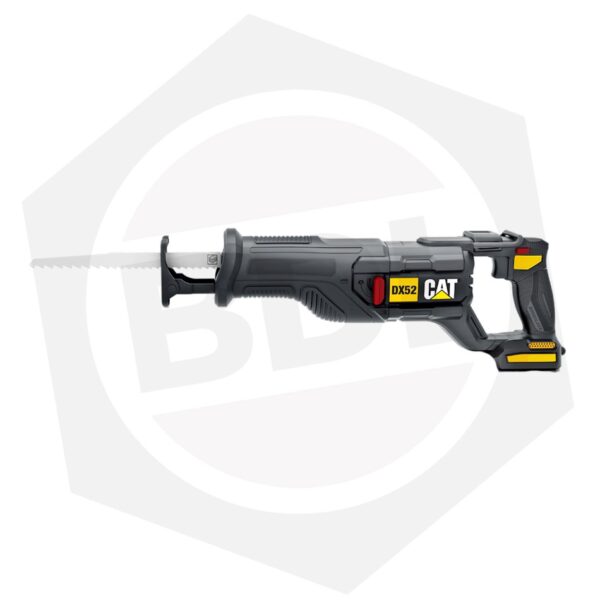 Sierra Recíproca Caterpillar CAT DX52B – 18 V / sin Batería y sin Cargador