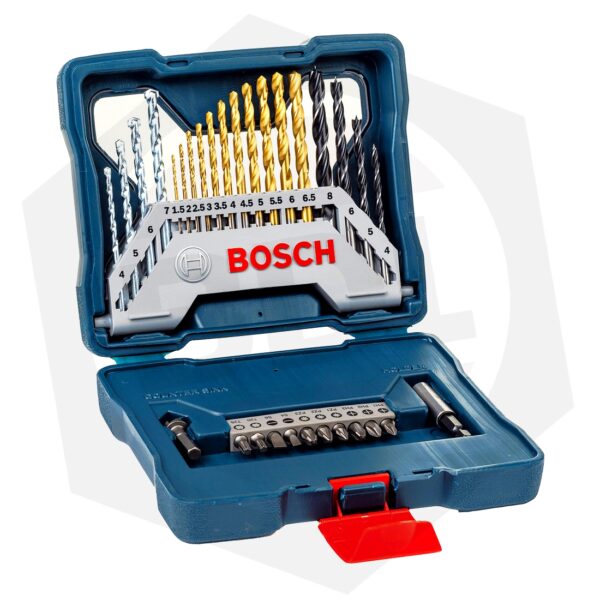 Juego de Mechas y Puntas Bosch X-LINE X30 – 30 Piezas