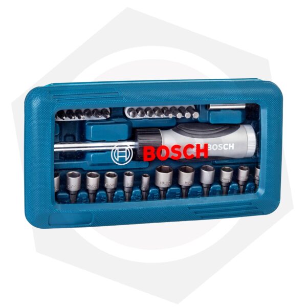 Juego de Puntas para Atornillador Bosch 2607017399 – 46 Piezas