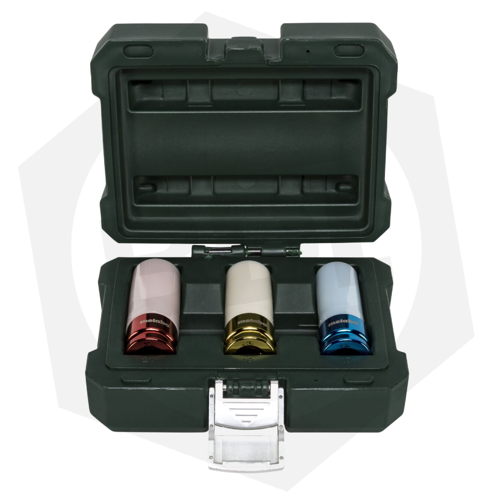 Juego de Bocallaves para Bujias Metabo 628833000 – 1/2″ / 3 Piezas