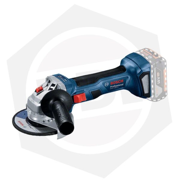 Combosch – Amoladora Angular Inalámbrica Bosch GWS 180-LI – 18 V / sin Batería y sin Cargador