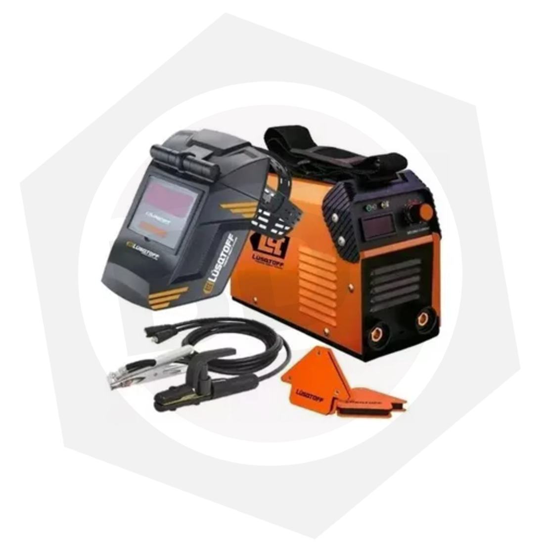 Soldadora Inverter Lusqtoff MEGAIRON 180-9. 220V – 160AMP.