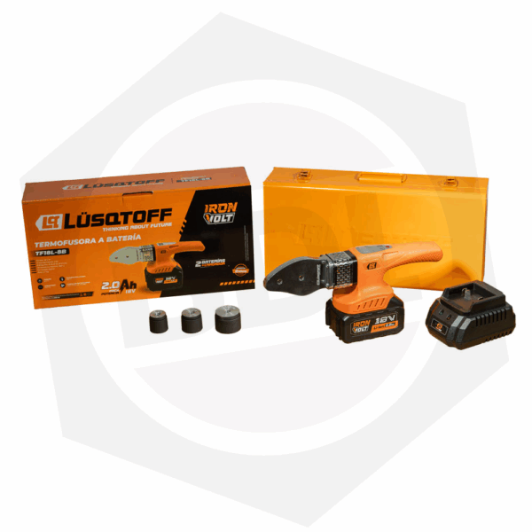 Termofusora Lusqtoff TF18L-8B – 20, 25, 32 MM / 4.0 Ah / 18 V