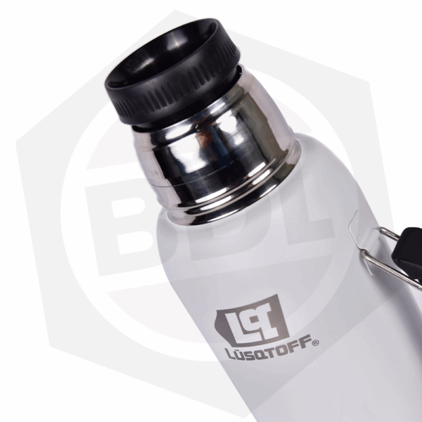 Termo Lusqtoff TL1-9B – Acero Inoxidable / Blanco / 1 Litro