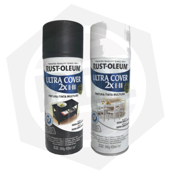 Pintura en Aerosol Semi-Brillante Ultra Cover 2X Rust-Oleum